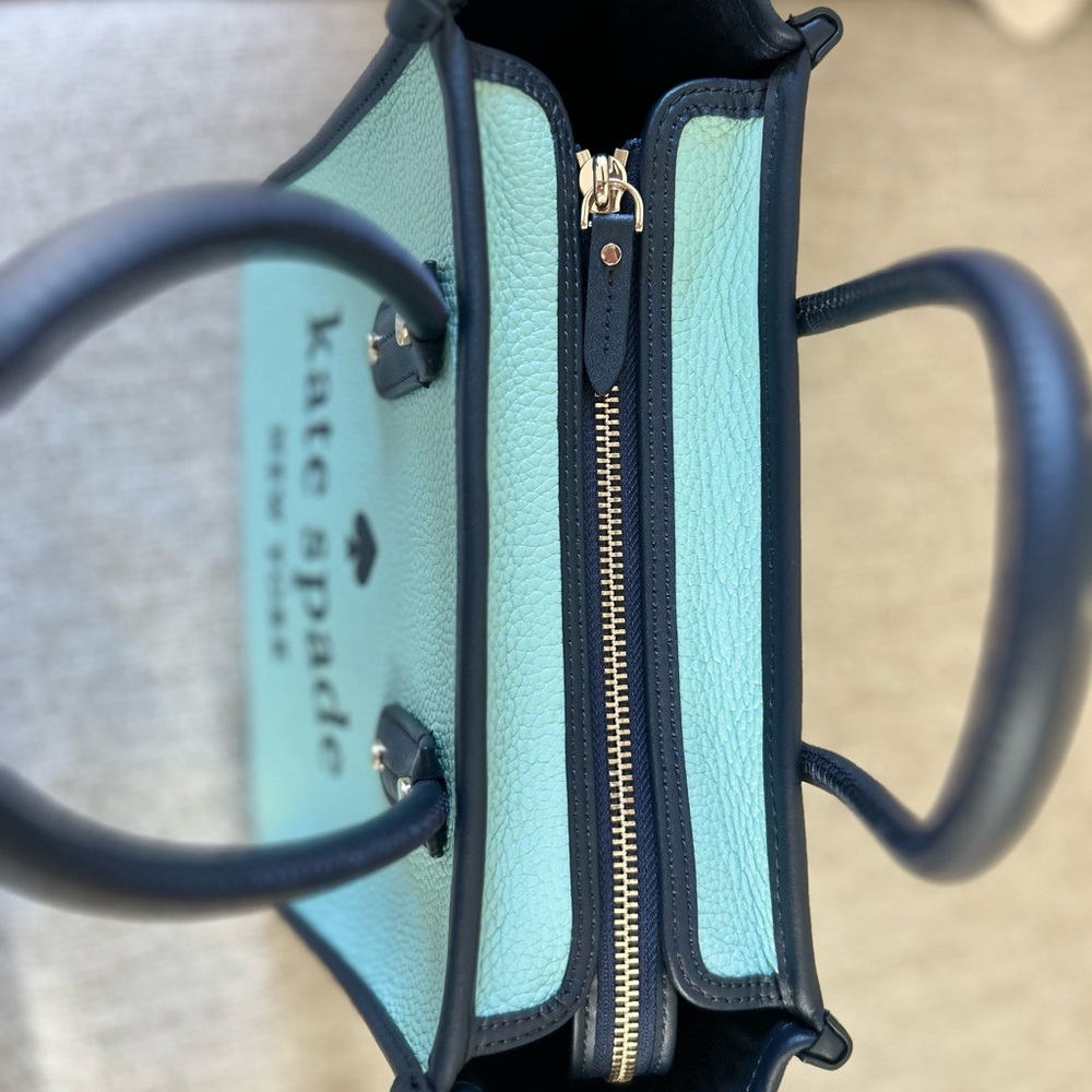 Kate Spade New York Ella mini tote in Poolside Blue - Picture 6 of 7